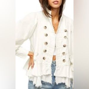 Free People Ariana Military Jacket